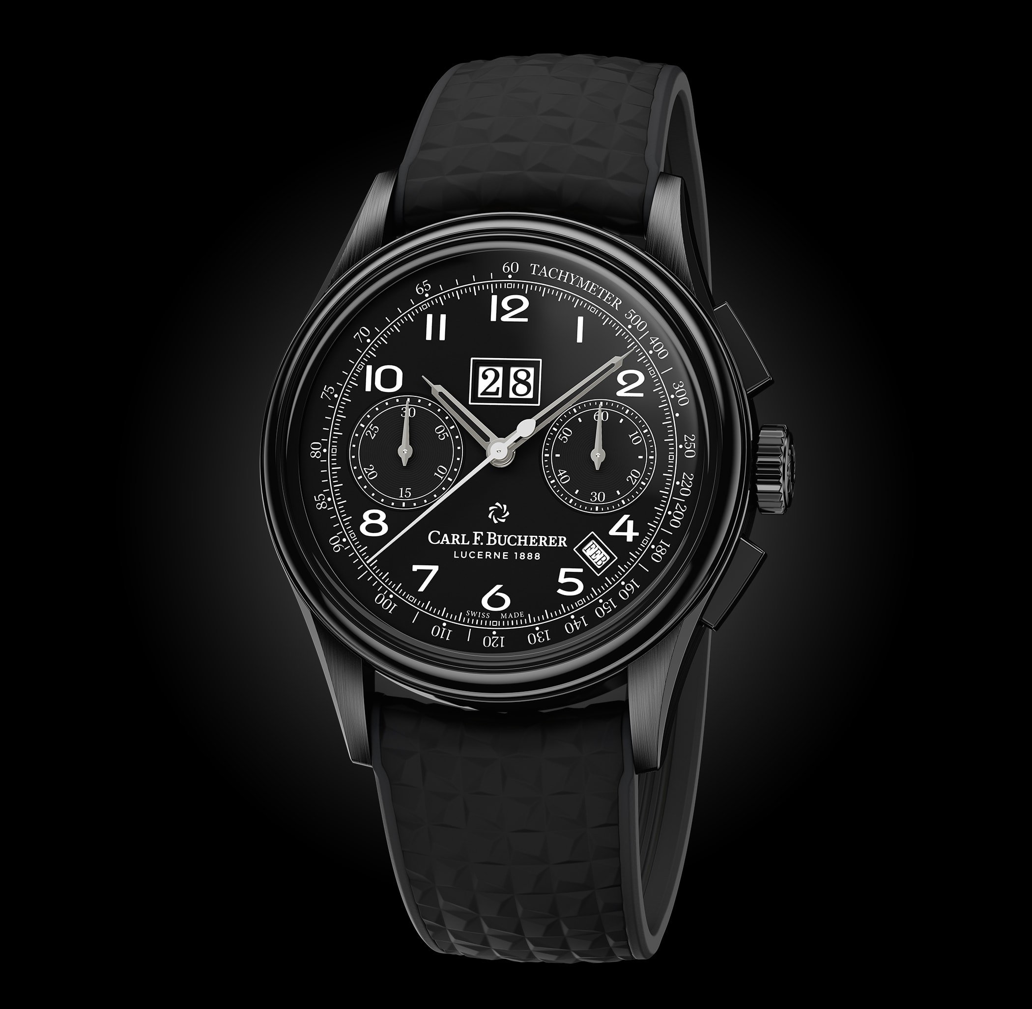 Heritage BiCompax Annual Black Bucherer United Kingdom